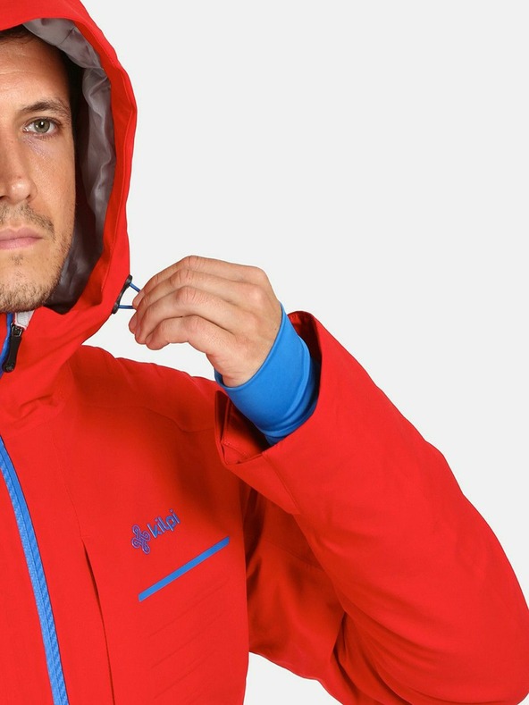 Kilpi Červená pánská lyžařská bunda Kilpi Killy-M