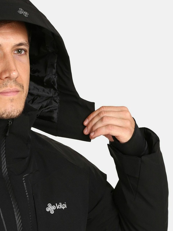 Kilpi Černá pánská lyžařská bunda Kilpi Turnau-M
