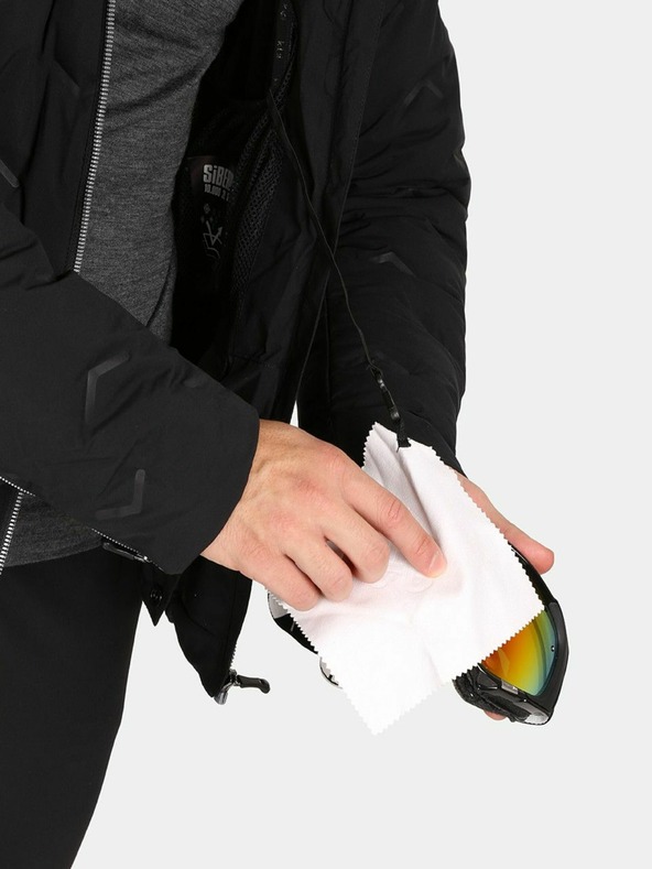 Kilpi Černá pánská lyžařská bunda Kilpi TEDDY-M