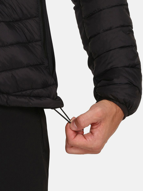 Kilpi Černá pánská zateplená bunda Kilpi ACTIS-M