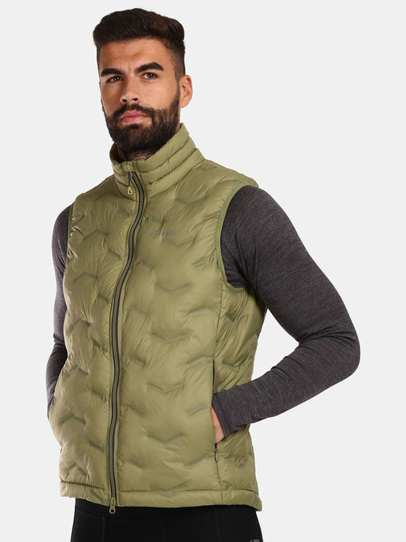 Kilpi Khaki pánská zateplená vesta Kilpi Nai-M