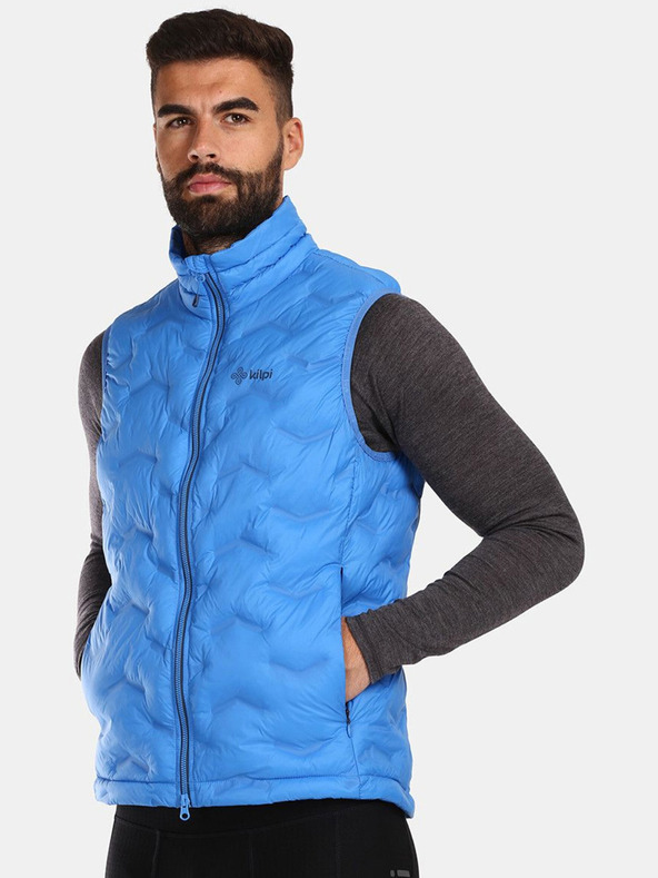 Kilpi Modrá pánská zateplená vesta Kilpi Nai-M