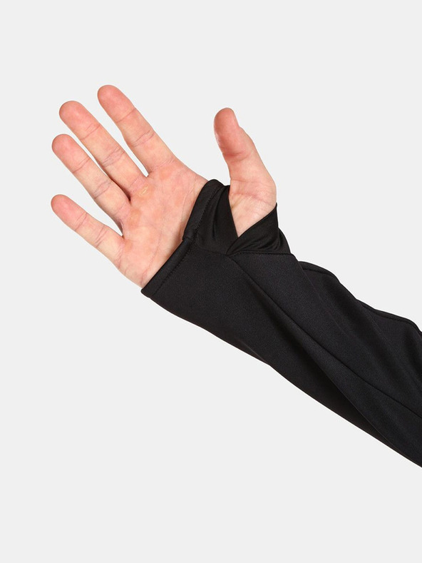 Kilpi Černá pánská fleecová mikina Kilpi VERSAM-M