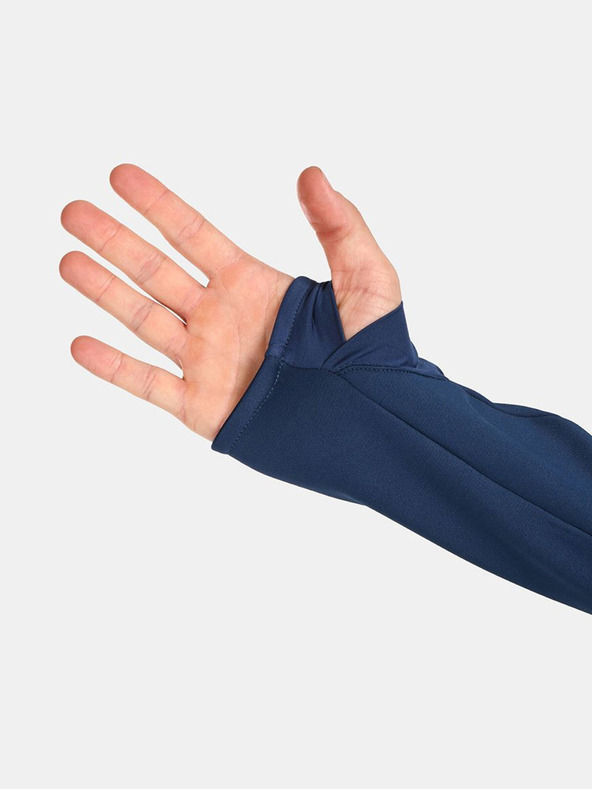 Kilpi Modro-šedá pánská fleecová mikina Kilpi VERSAM-M