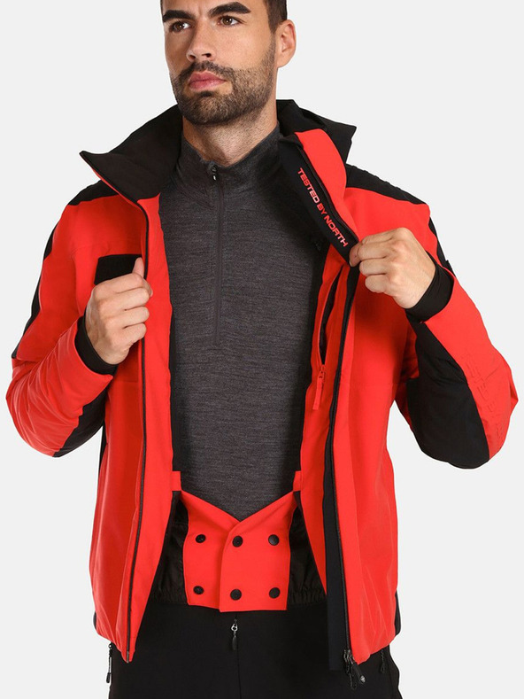 Kilpi Červená pánská lyžařská bunda Kilpi DEXEN-M