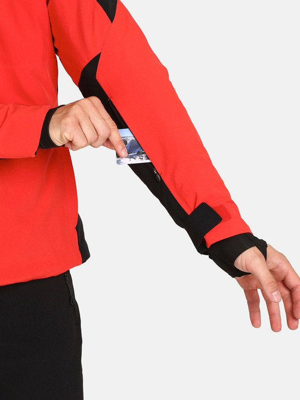 Kilpi Červená pánská lyžařská bunda Kilpi DEXEN-M