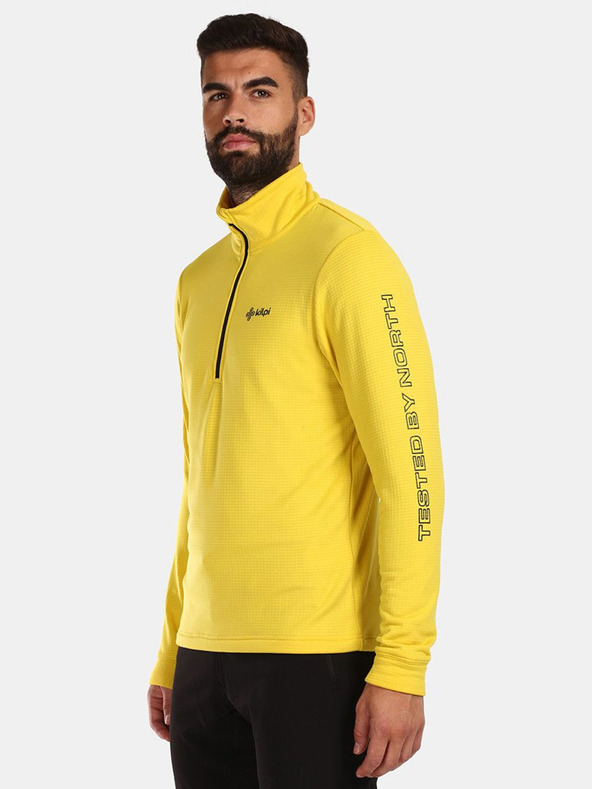 Kilpi Žlutá pánská funkční mikina Kilpi ROLO-M