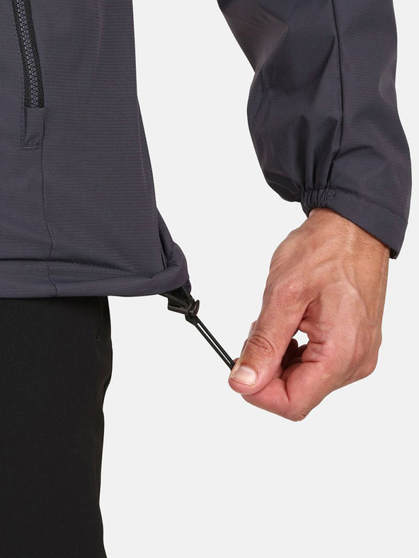 Kilpi Tmavě šedá pánská outdoorová bunda Kilpi OLVERA-M