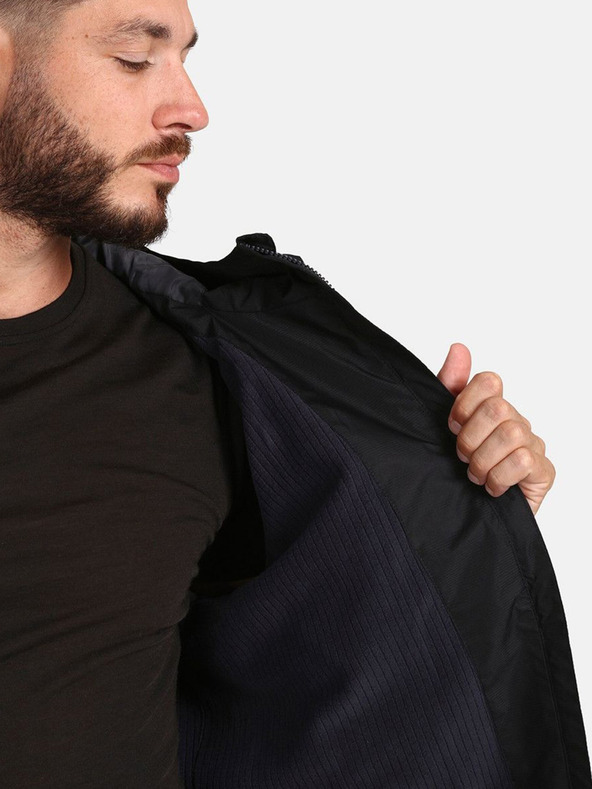 Kilpi Tmavě šedá pánská outdoorová bunda Kilpi OLVERA-M