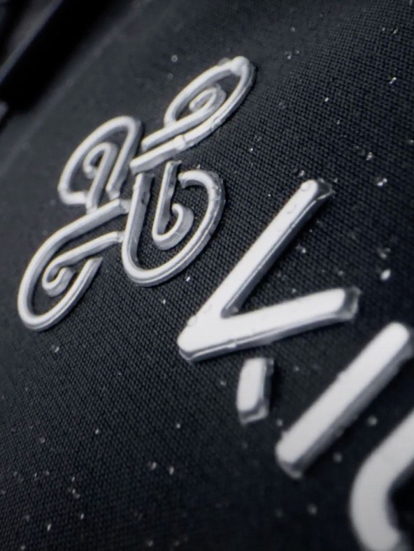 Kilpi Černá pánská luxusní lyžařská bunda Kilpi LTD ASTER-M