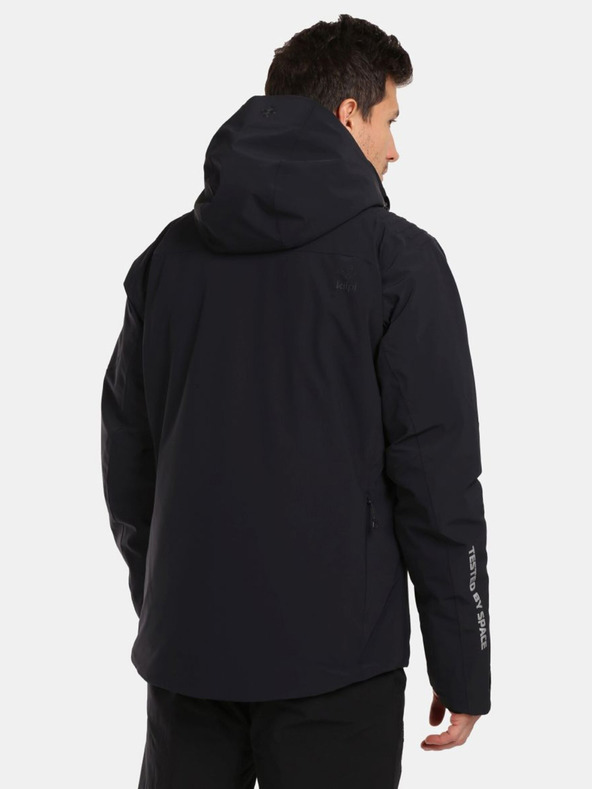 Kilpi Černá pánská luxusní lyžařská bunda Kilpi LTD ASTER-M