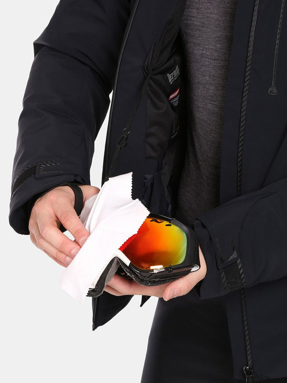 Kilpi Černá pánská luxusní lyžařská bunda Kilpi LTD ASTER-M