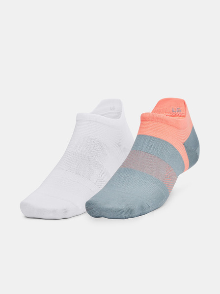 Under Armour Unisexové ponožky Under Armour UA AD Run Lite NS Tab (2 páry)