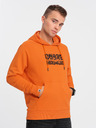 Ombre Clothing Oranžová pánská mikina Ombre Clothing