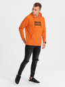Ombre Clothing Oranžová pánská mikina Ombre Clothing