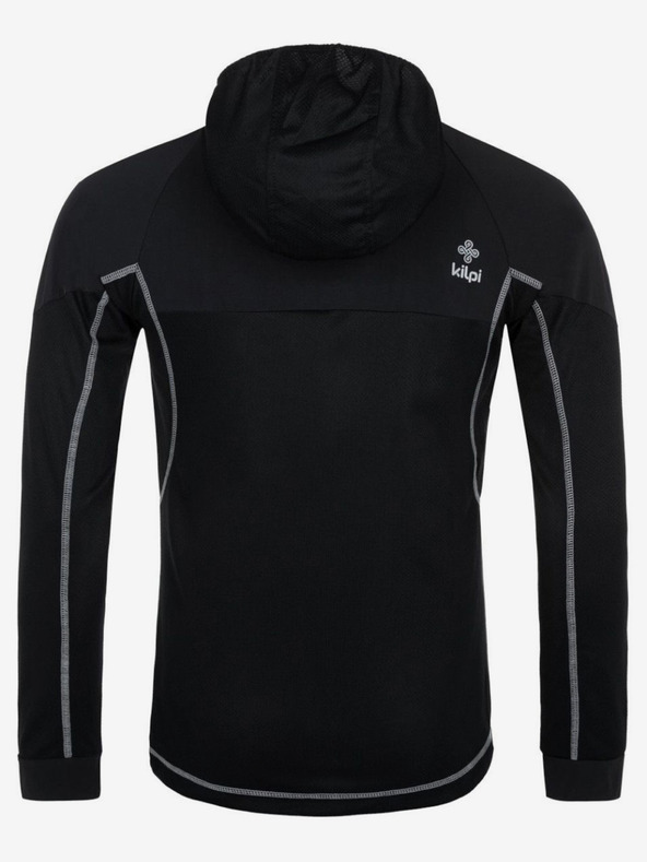Kilpi Černá pánská funkční mikina Kilpi MEMPHIS-M
