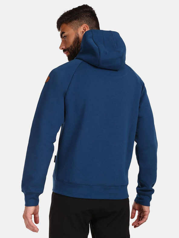 Kilpi Tmavě modrá pánská mikina Kilpi FJELA-M