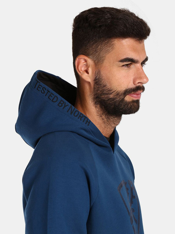 Kilpi Tmavě modrá pánská mikina Kilpi FJELA-M