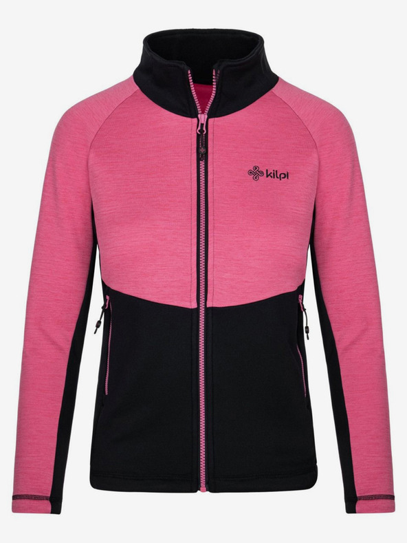 Kilpi Růžová dámská mikina bez kapuce Kilpi TOMMS-W