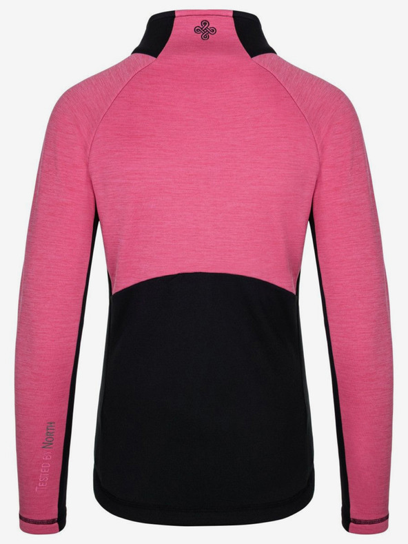 Kilpi Růžová dámská mikina bez kapuce Kilpi TOMMS-W