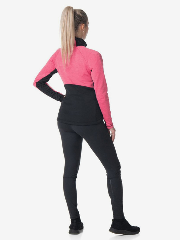 Kilpi Růžová dámská mikina bez kapuce Kilpi TOMMS-W