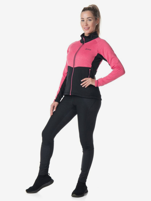 Kilpi Růžová dámská mikina bez kapuce Kilpi TOMMS-W