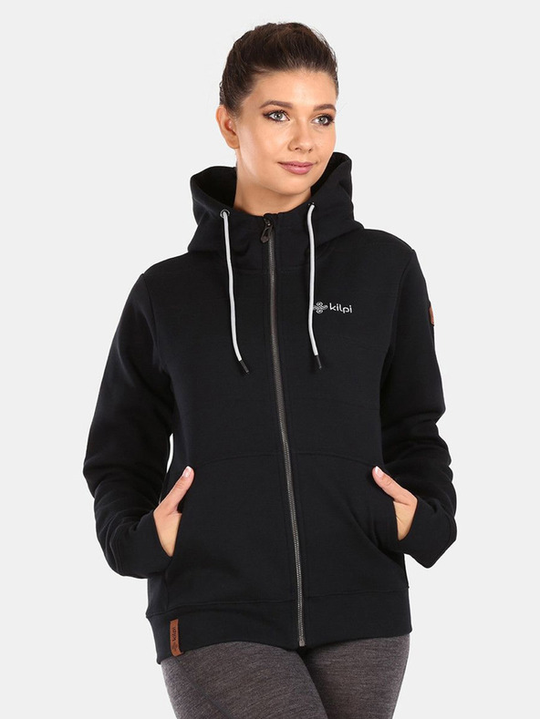Kilpi Černá dámská mikina Kilpi RAJANA-W