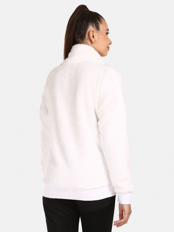 Kilpi Bílá dámská hřejivá mikina Kilpi LIVAE-W