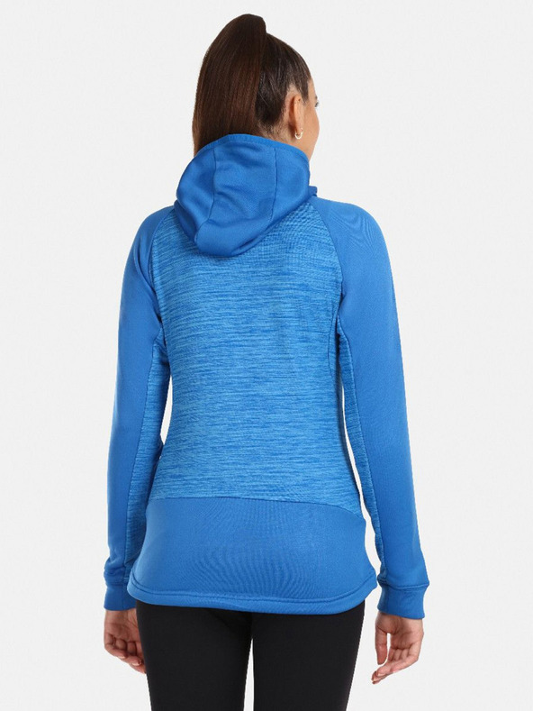 Kilpi Modrá dámská žíhaná funkční mikina Kilpi LAYANA-W
