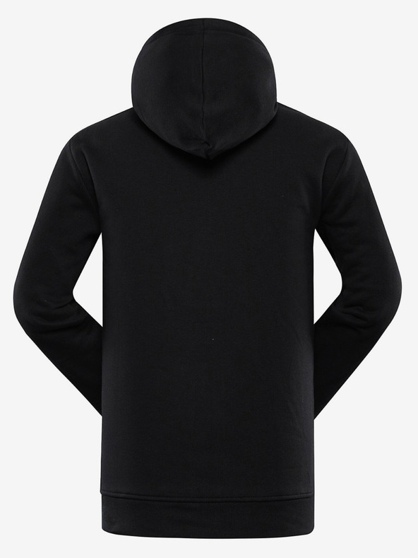 NAX Černá pánská mikina NAX Azer