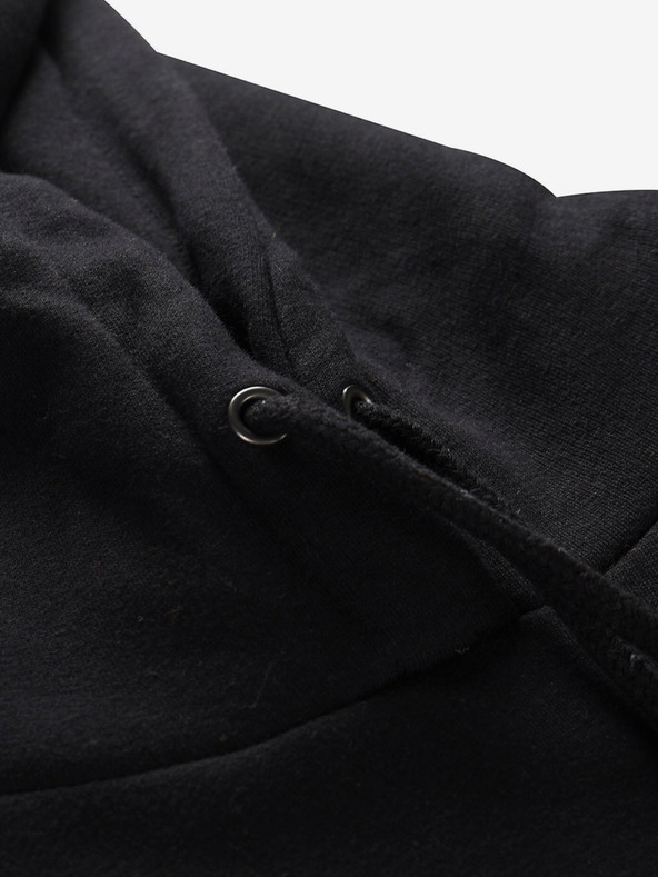 NAX Černá pánská mikina NAX Azer