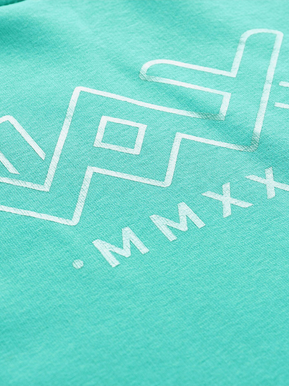 NAX Tyrkysová dámská mikina NAX Werena