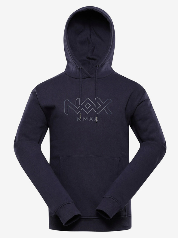 NAX Tmavě modrá pánská mikina NAX Azer