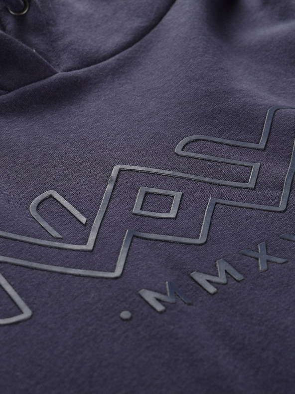 NAX Tmavě modrá pánská mikina NAX Azer