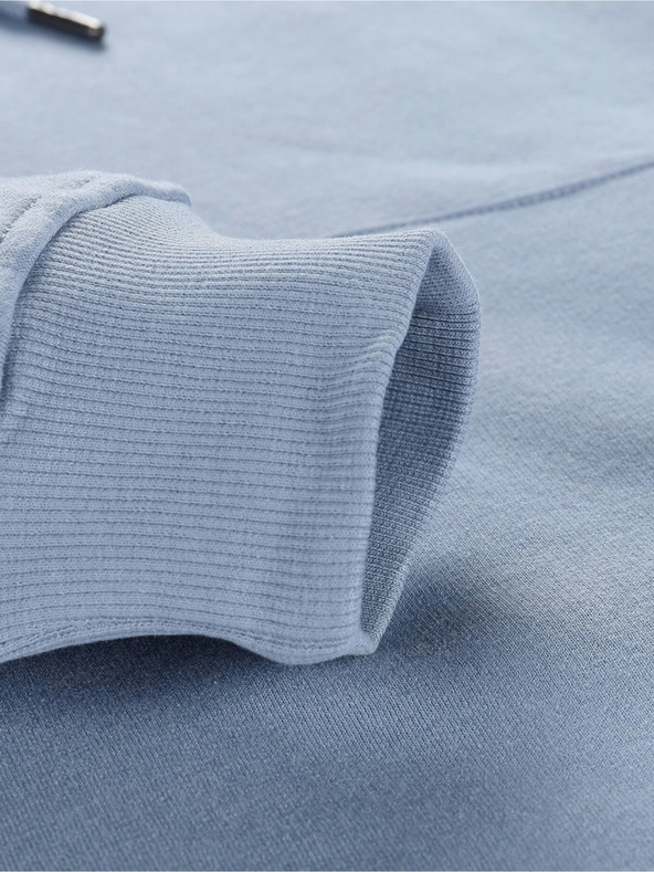 NAX Světle modrá pánská mikina NAX Azer