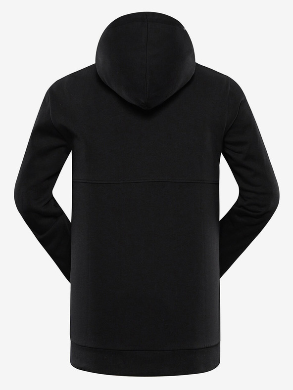 ALPINE PRO Černá pánská mikina ALPINE PRO Bord