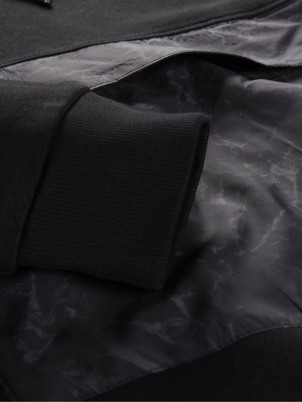 ALPINE PRO Černá pánská mikina ALPINE PRO Bord