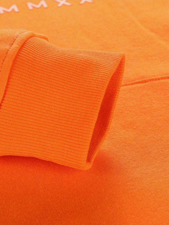 NAX Oranžová pánská mikina NAX Azer