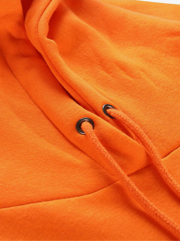 NAX Oranžová pánská mikina NAX Azer