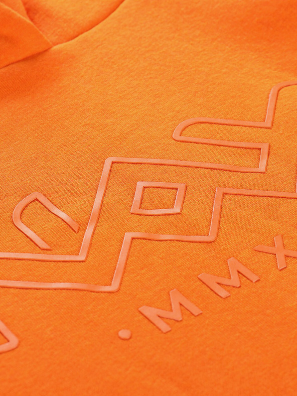 NAX Oranžová pánská mikina NAX Azer