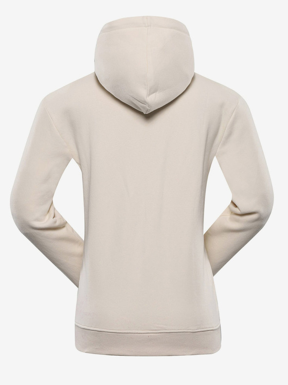 NAX Krémová dámská mikina NAX Werena