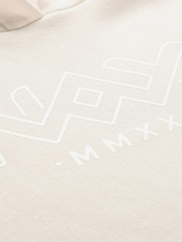 NAX Krémová dámská mikina NAX Werena