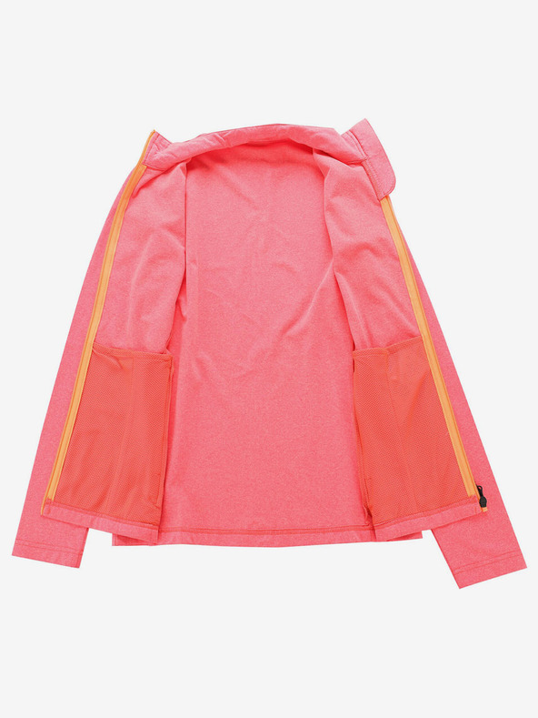 ALPINE PRO Růžová dámská sportovní mikina ALPINE PRO Golla