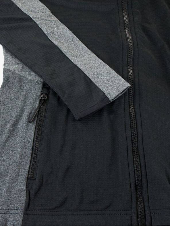 ALPINE PRO Černá dámská sportovní mikina ALPINE PRO Seleda