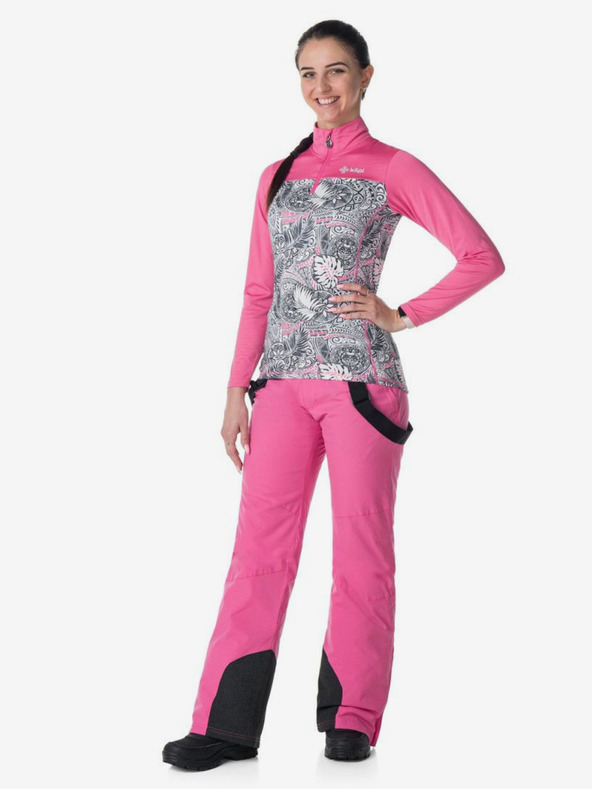 Kilpi Tmavě modré dámské sportovní tričko s rolákem KILPI LEEMA