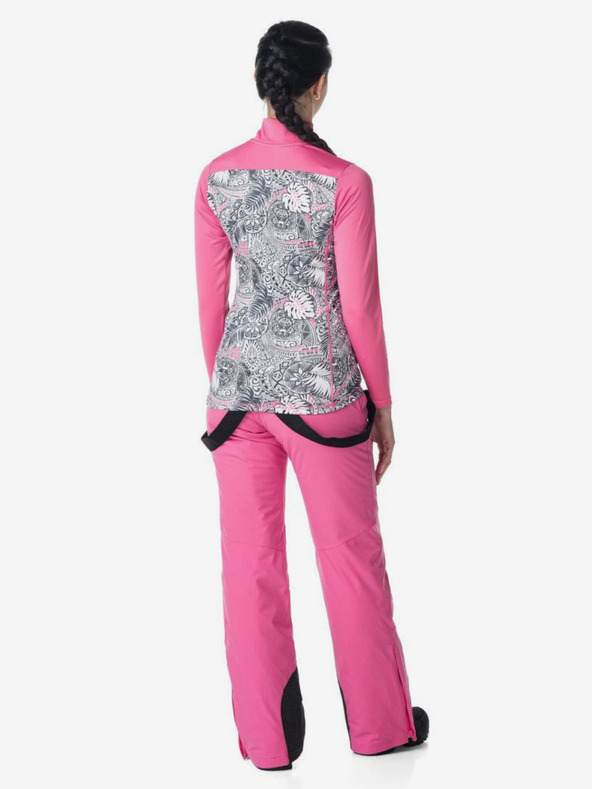 Kilpi Tmavě modré dámské sportovní tričko s rolákem KILPI LEEMA