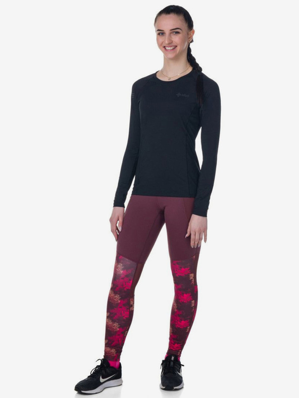 Kilpi Vínové dámské funkční tričko Kilpi LINA