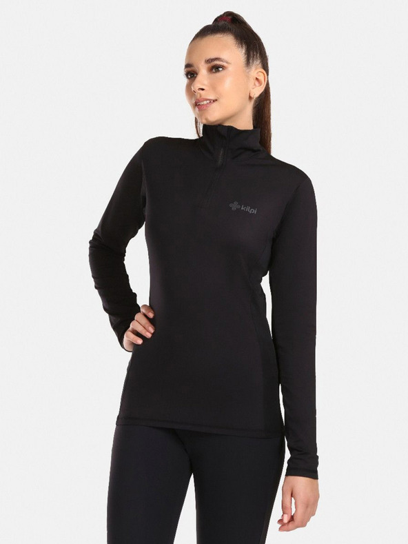 Kilpi Černé dámské termo tričko se stojáčkem KILPI WILLIE