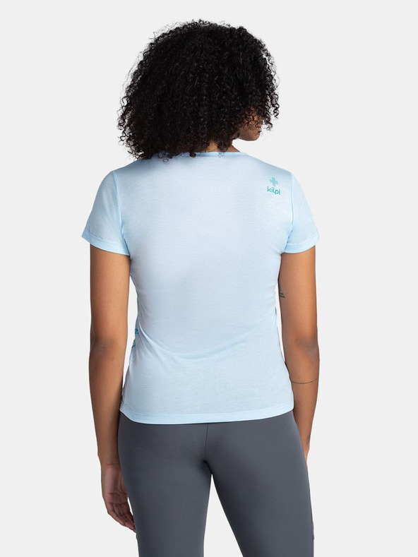Kilpi Světle modré dámské sportovní tričko Kilpi GAROVE