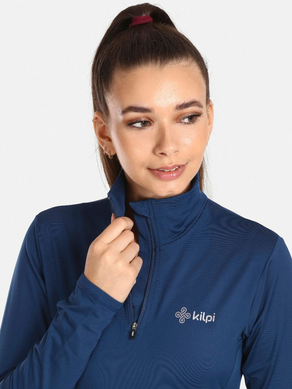 Kilpi Tmavě modré dámské termo tričko se stojáčkem KILPI WILLIE